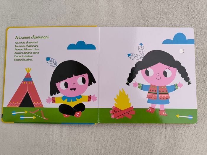 Livre sonore Écoute les comptines du monde Nathan - photo numéro 5