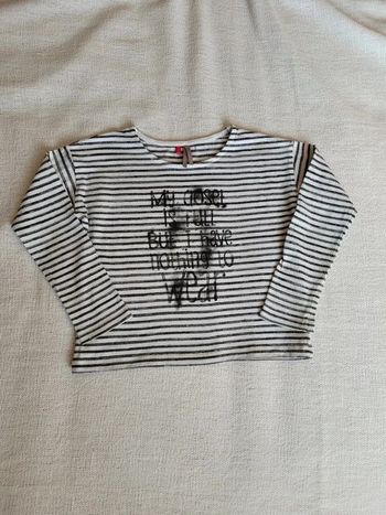 t-shirt manches longues orchestra 6 ans 116 cm