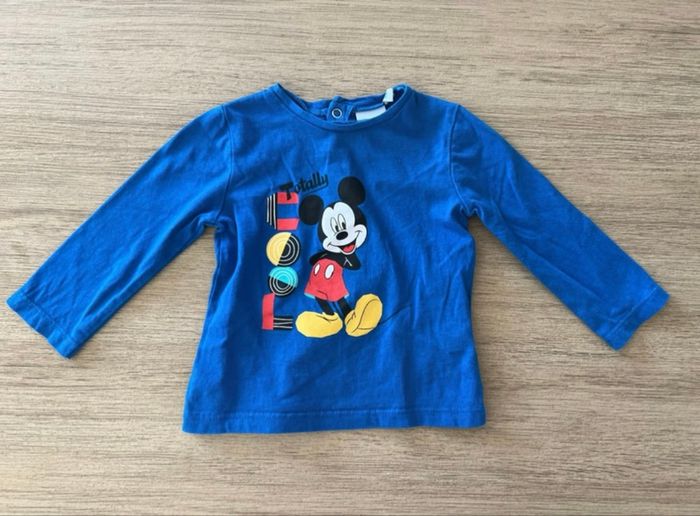 Teeshirt manches longues Disney baby 9 mois
