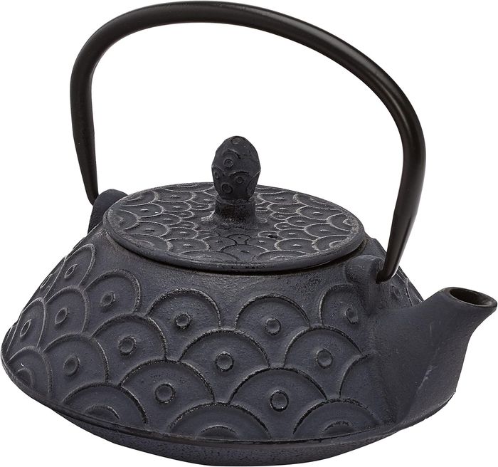 Théière en Fonte Malaisie, 0,8 Litre, Intérieur Émaillé, Compatible avec les Plaques à Induction