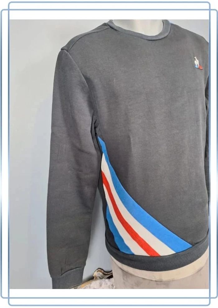 Sweat / crewneck coq sportif homme / taille M brodé (285) - photo numéro 6