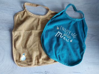 Lot de 2 Bavoirs