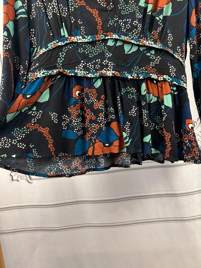 Blouse Noire Ba&sh T2 / M - photo numéro 4