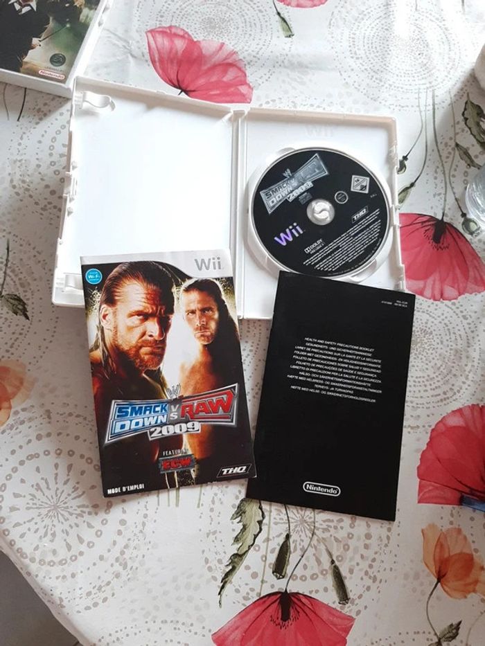 Jeu wii ww smack down vs raw complet - photo numéro 3