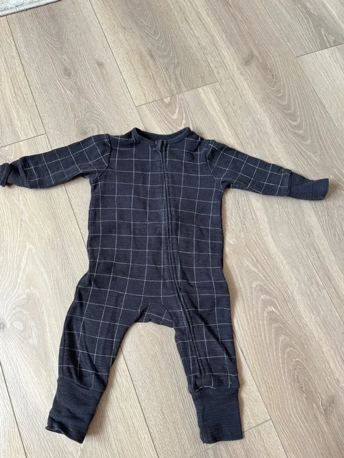 Pyjama Kiabi sans pieds zip avant 9 mois