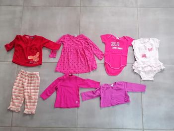 Lot 12mois bébé fille #12mois_bébé_krocaro