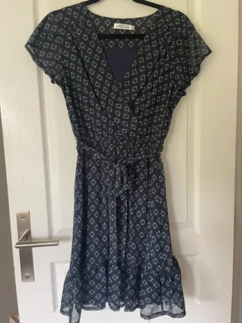 Robe à motifs marine Kaylla