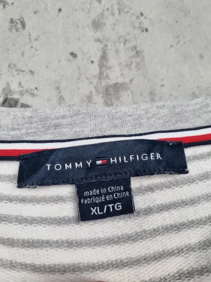 Sweat rayé Tommy Hilfiger – Taille XL/42 Femmes - photo numéro 5