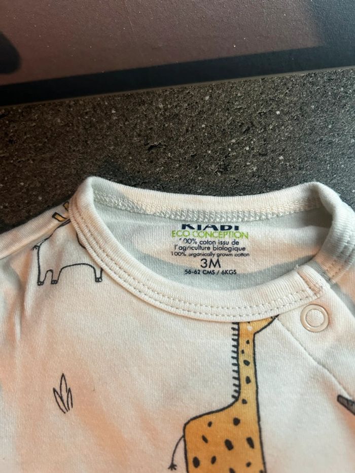 Pyjama 2 pièces kiabi - photo numéro 2