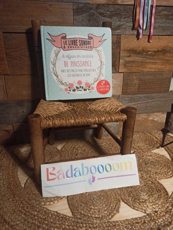Livre sonore à enregistrer bébé tbe
