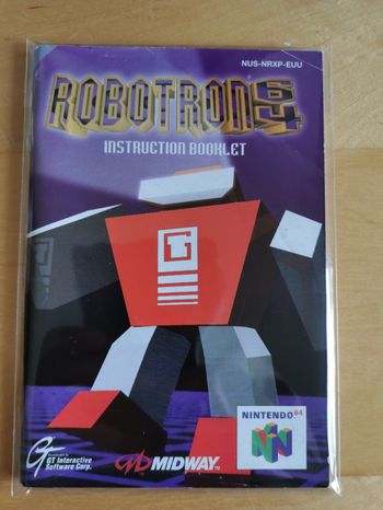 Notice Robotron 64 (EUU Nintendo 64)