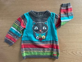 Pull multicolore 6 mois