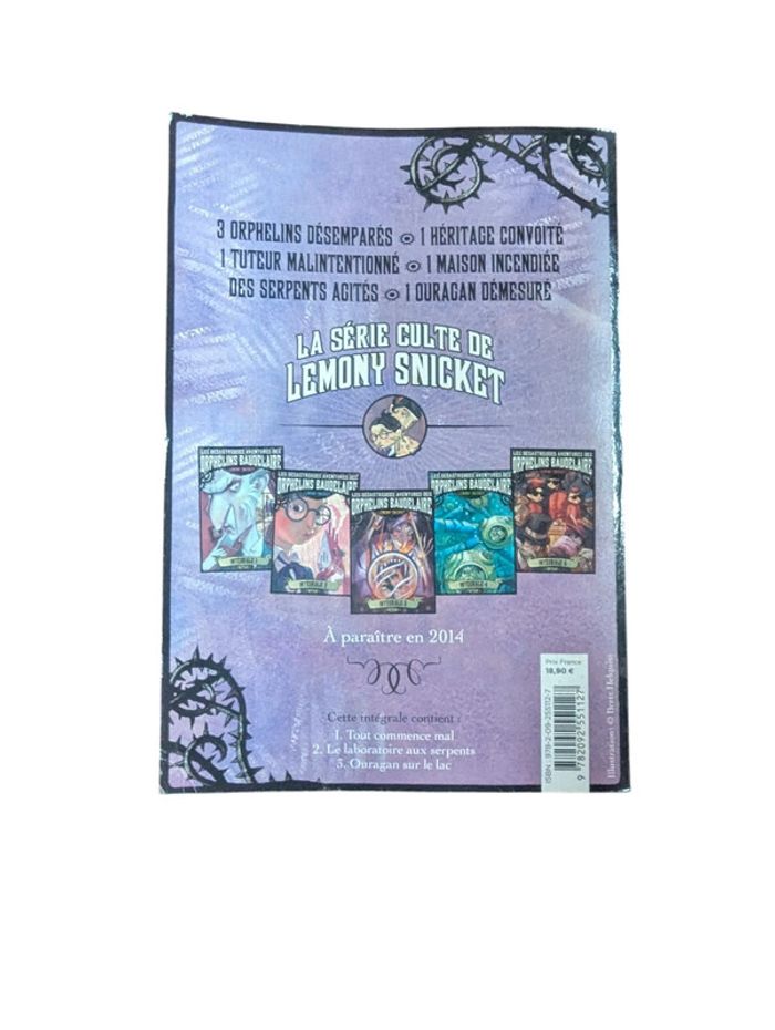 Les désastreuses aventures des orphelins Baudelaire, Lemony Snicket, tome 1 - photo numéro 2