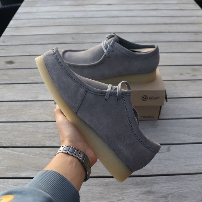 Clarks Wallabee Gris - photo numéro 3