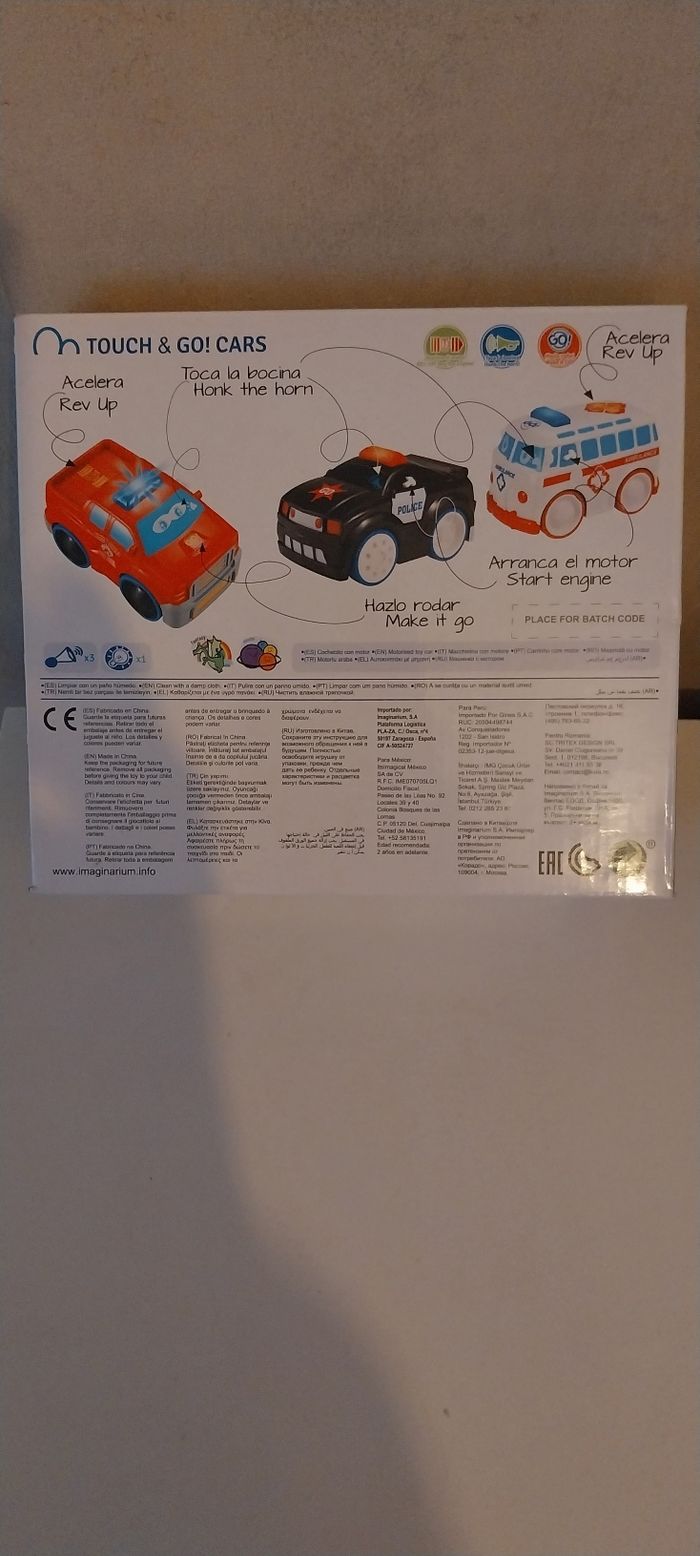 Imaginarium Touch & GO! Cars Police Voiture de police de jouet - photo numéro 2