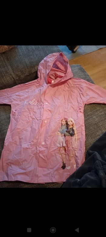 Imper  barbie neuf 3.4 ans