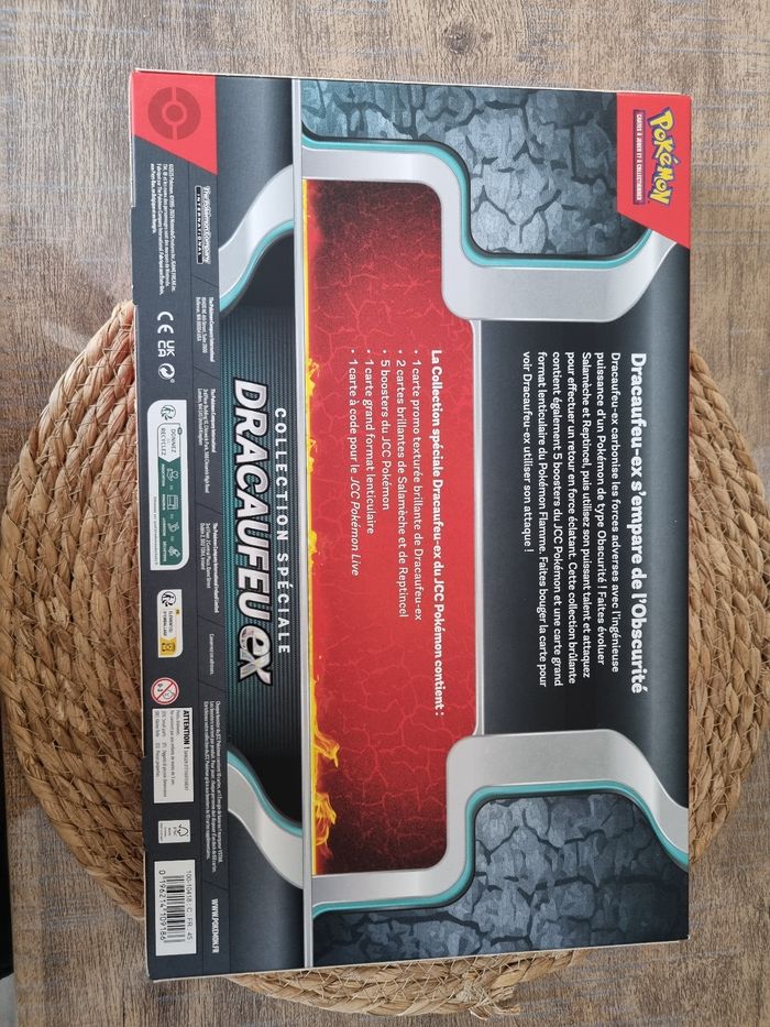 Coffret dracaufeu ex - photo numéro 2