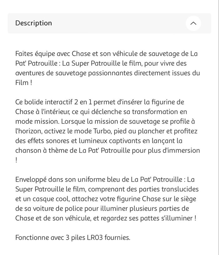 Véhicule deluxe Chase - photo numéro 10