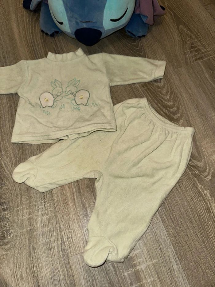 Pyjama 2 pièce fille 3 mois - photo numéro 3