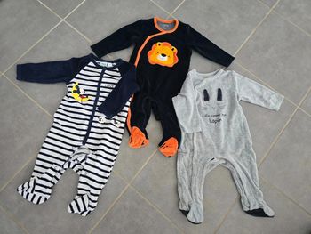 Lot de 3 pyjamas orchestra