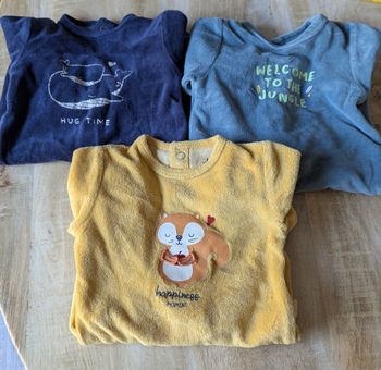 Lot pyjama 1 mois
