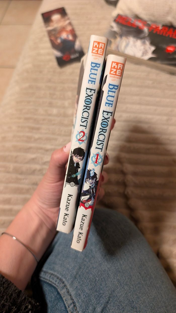 Blue exorcist 1 et 2 shonen - photo numéro 2