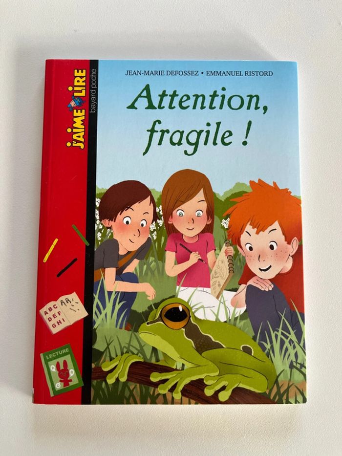 J’aime lire - Attention fragile !