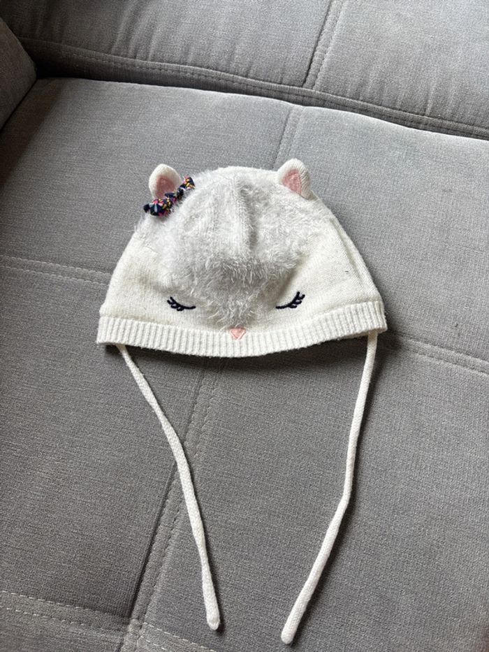 Bonnet chaud fille 48cm