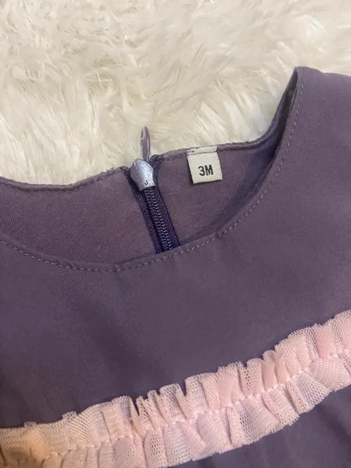 Lot robe fille épaisse collant - photo numéro 2