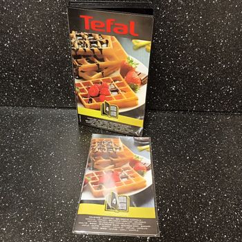 Plaque croque monsieur pour gaufrier Tefal snack collection