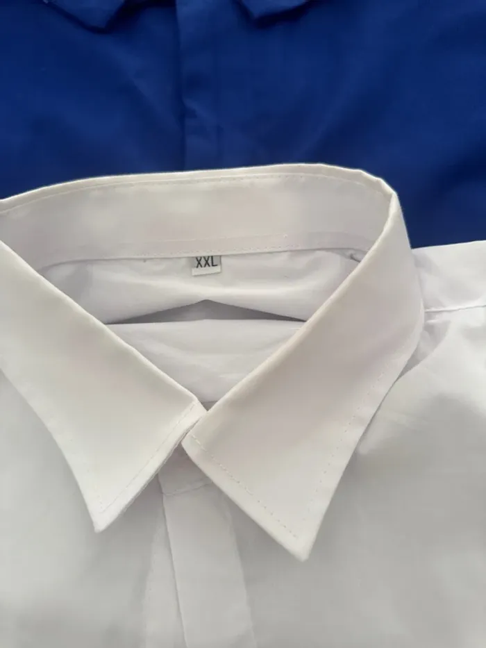 Costume de mariage bleu taille L + chemise blanche taille XXL – Élégance et style - photo numéro 4
