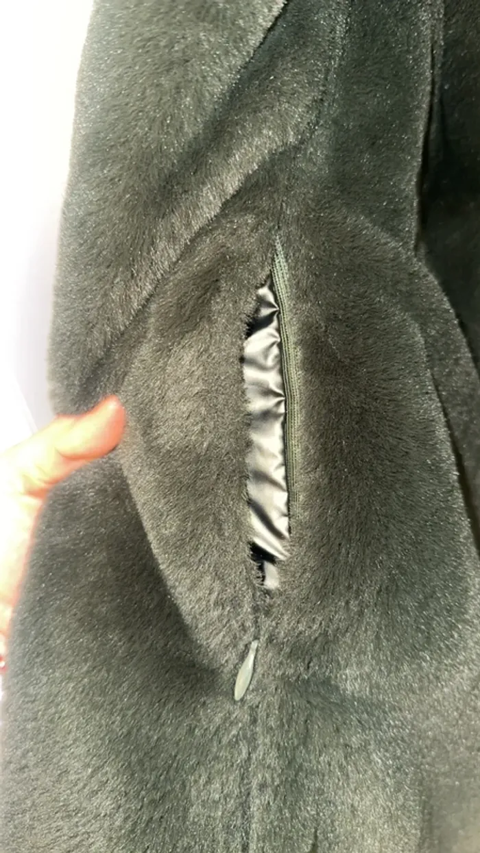 Manteau vert métallisé Hangar 86 - photo numéro 6