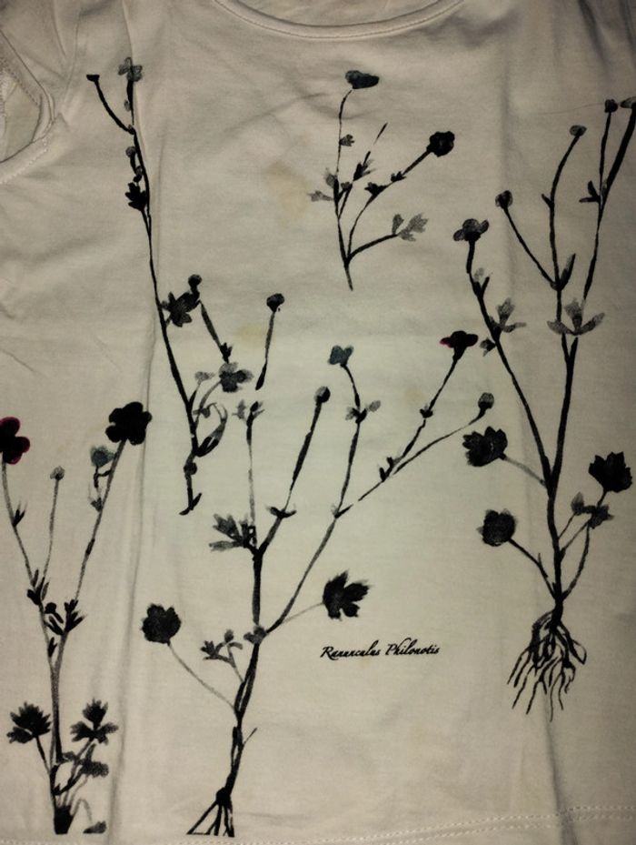 Lot de 2 Tee-shirt manches courtes 5 ans fille - photo numéro 4