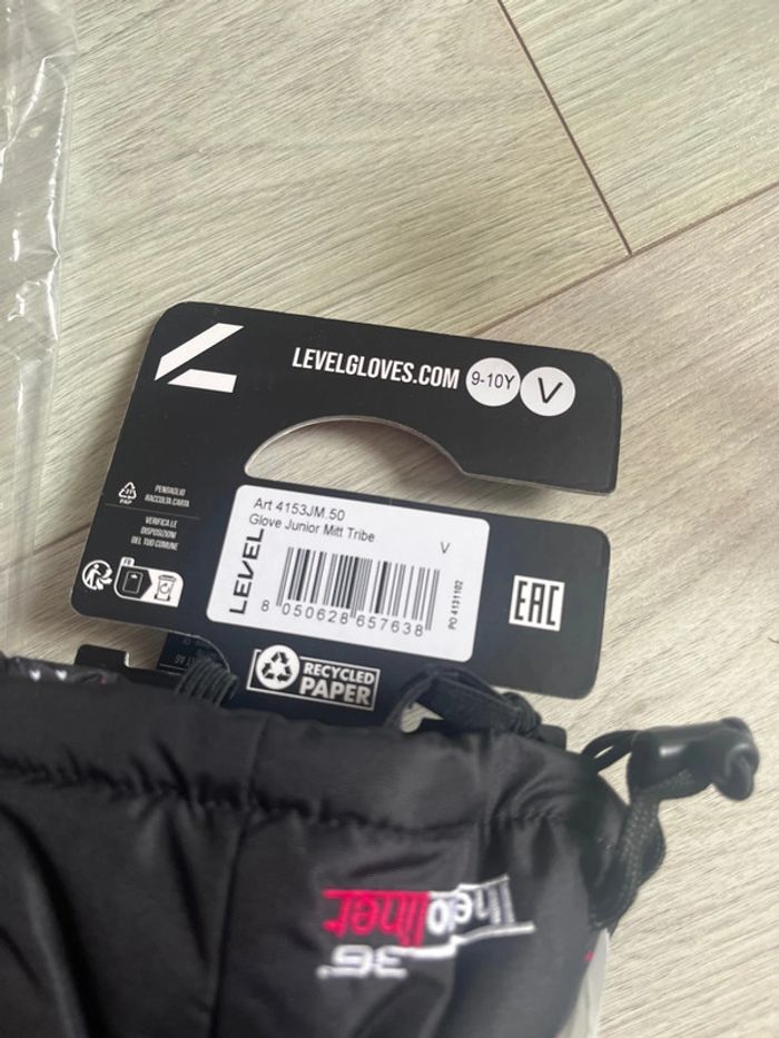 Moufle de ski fille Level gloves taille 9-10 ans neuf prix boutique 42,5€ - photo numéro 3