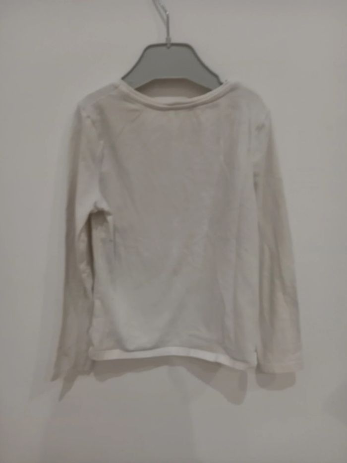 T-shirt manches longues Okaidi 6 ans - photo numéro 2
