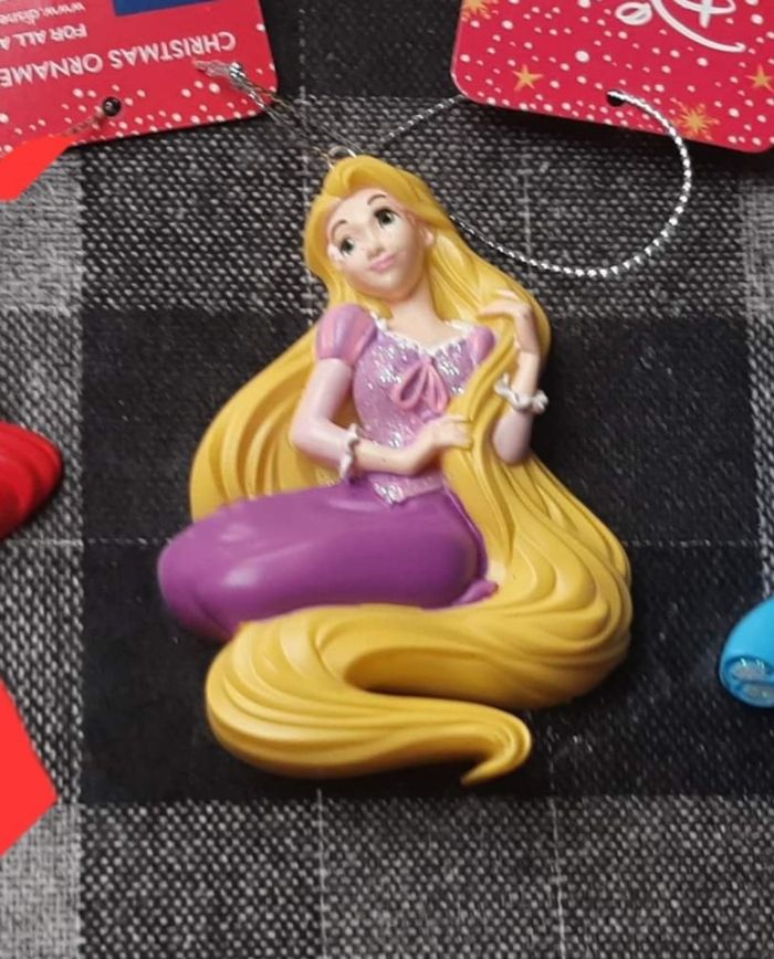 Ornement de Noël Disney raiponcr