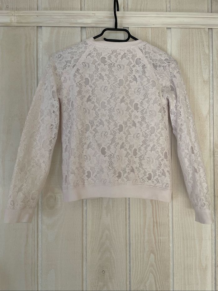 Bomber dentelle blanc - Gémo - 12ans - photo numéro 2