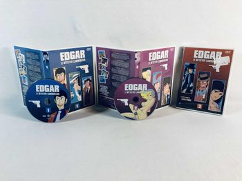 Lot Edgar Le Détective Cambrioleur (Lupin) DVD FR Très bon état