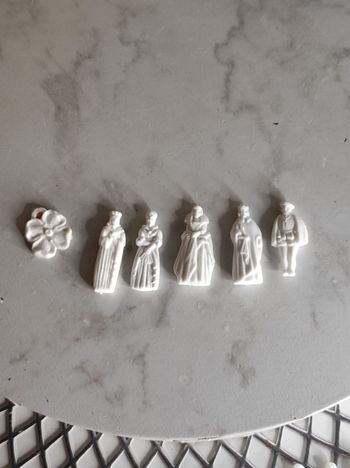 Fèves ancienne en plastique