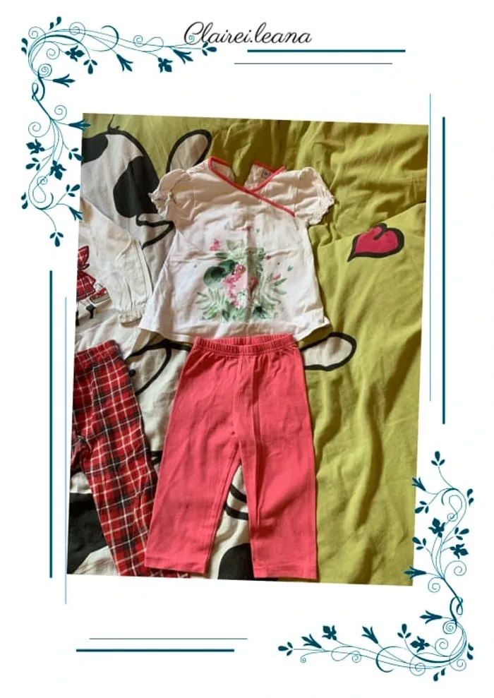 🛑 lot de 3 ensembles fille 🛑 23 mois - photo numéro 7