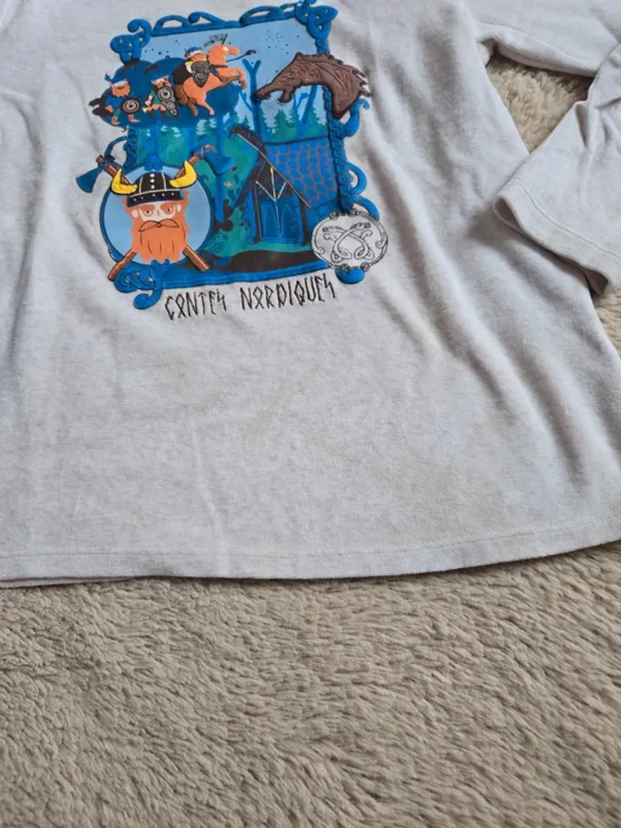 Lot de 4 pyjamas sergent major 11 ans - photo numéro 3