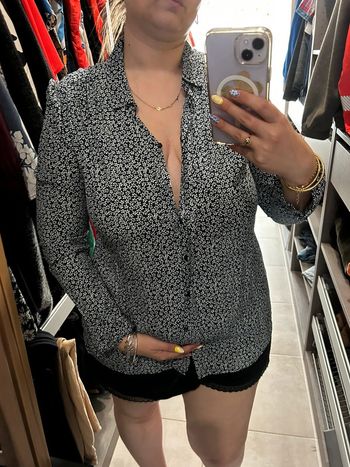 Chemise à fleurs Kiabi T46
