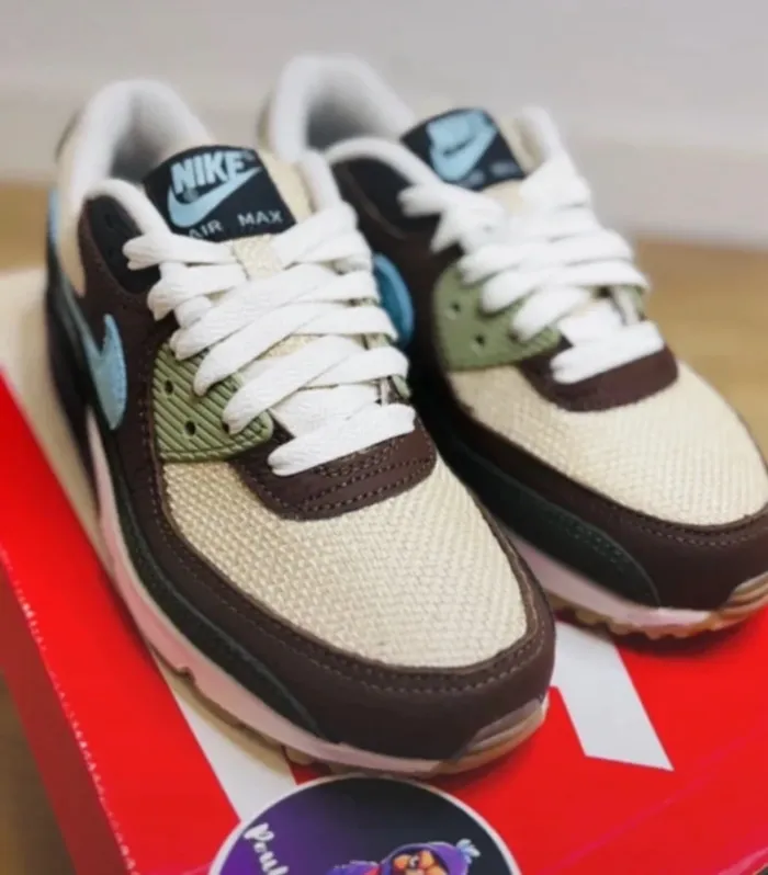 Nike Air Max 90 Rotin Hemp Copa Cacao Wow Taille 38 - photo numéro 3