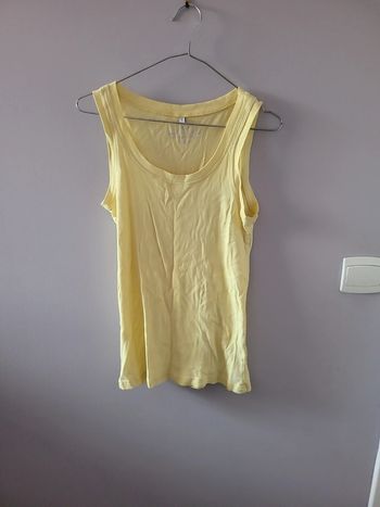 Débardeur jaune taille 1 Basic One