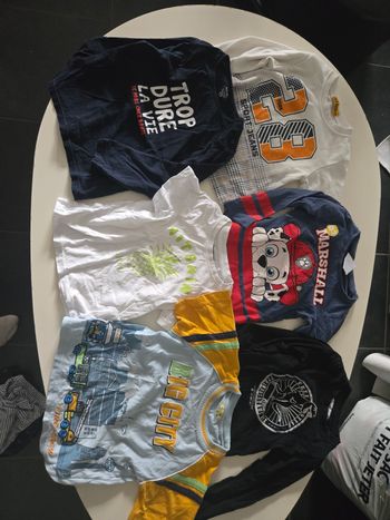 Lot t shirt3 ans