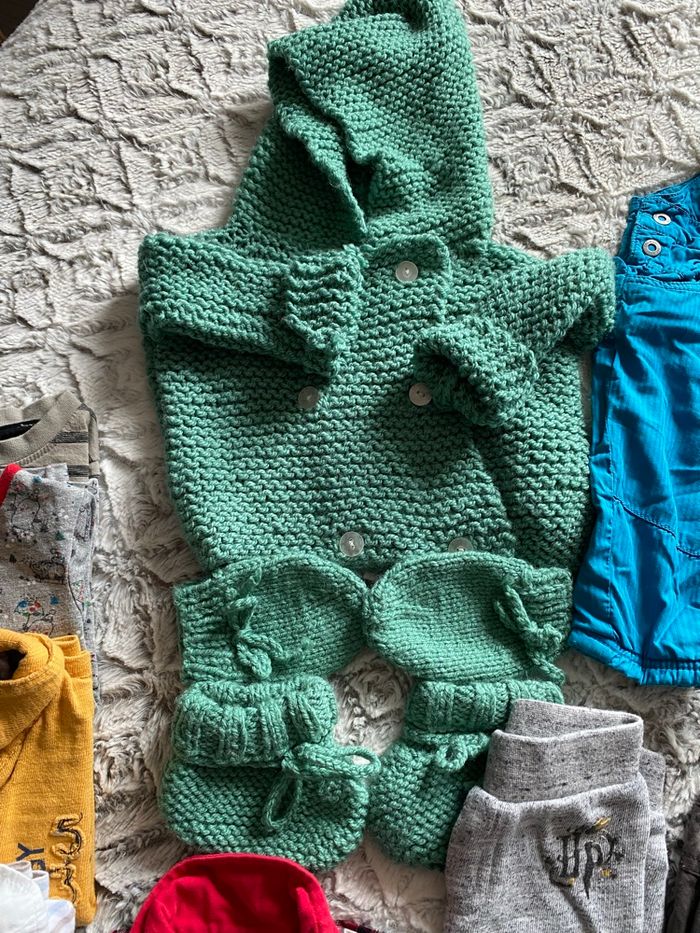 Lot vêtements bébé garçon 3 mois hiver - photo numéro 3