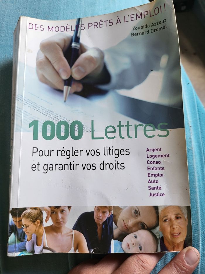 Livre 1000 lettres - photo numéro 2