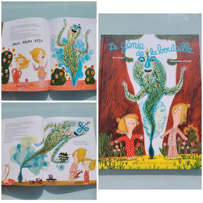 Beau lkvre Le Génie de la bouteille 🪔 Albin Michel Jeunesse