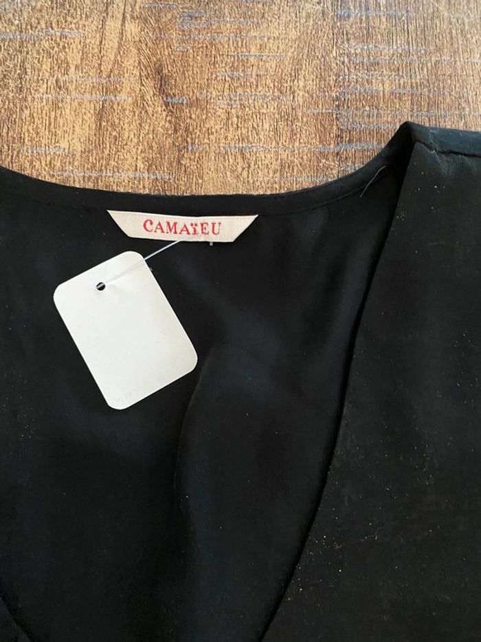 Débardeur noir taille 36 Camaïeu - photo numéro 2