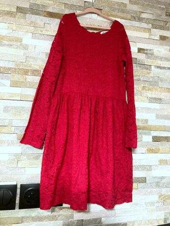 8/10ans robe dentelle